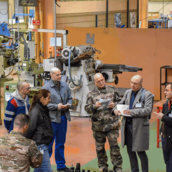 Immersion au cœur des compétences : Nuclear Valley et les industriels de la Défense au CMFP