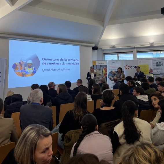 Lancement de la Semaine des Métiers du Nucléaire sur le site de Framatome Saint-Marcel